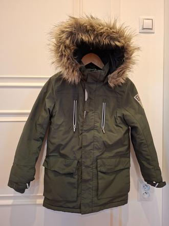 Zimní bunda větrotěsná a vodotěsná., c&a,146
