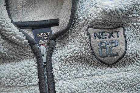 Chlupatková teplá mikina, next, vel. 98, next,98
