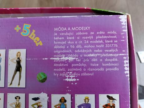 Móda a modelky dětská hra,