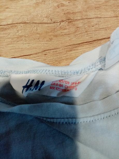 2x tričko frozen vel. 110/116, h&m,110