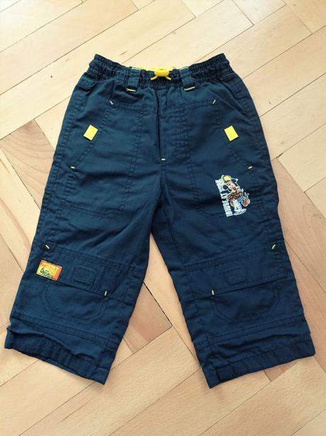 Kalhoty podšité 86 disney mickey mouse, disney,86