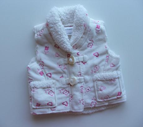 M212 dívčí vesta vel. 62, ladybird,62