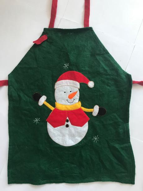 St3/ zástěra vánoční flaušová, 