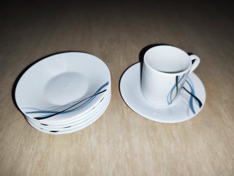 Souprava 44 ks, porcelán keramika, 