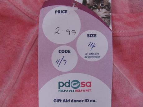 Dámské bavlněné pružné tričko, opraný vzhled, 42