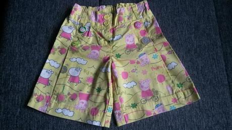 Bavlněné kraťasy peppa pig vel. 86, next,86