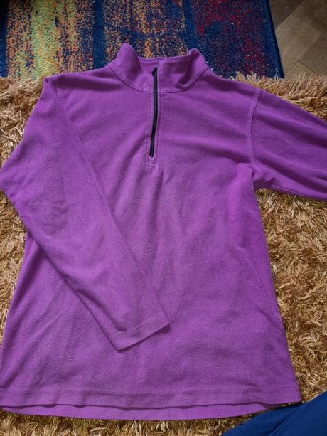 Mikina fialová alpine pro příjemná 158, alpine pro,158