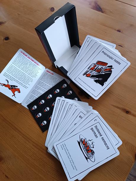 Karetní hra černé historky skutečné příběhy,