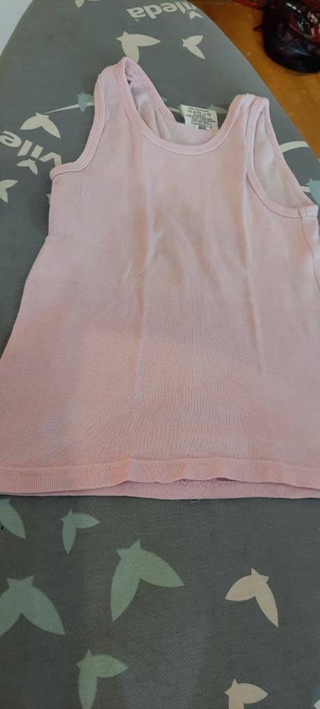 4x dívčí tílko značky zebralino, vel. 122/128., primark,122