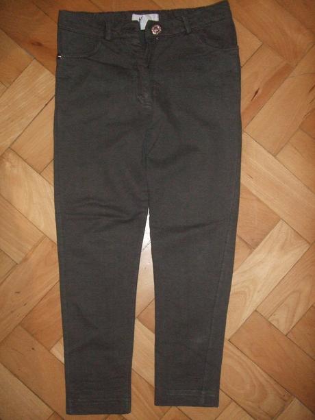 Bavlněné skinny kalhoty zn. b.p.c., bonprix,110