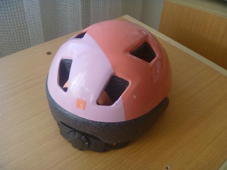 Růžová cyklistická přilba vel. xs (48-52 cm), xs