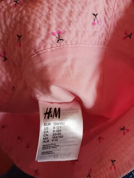 H&m klobouček č.134/140, h&m,134