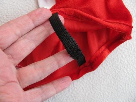 Vánoční kostým-elastické návleky paní santová,