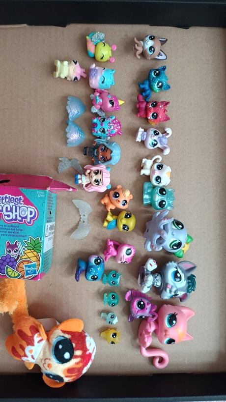 Litle pets shop + hatchimals,