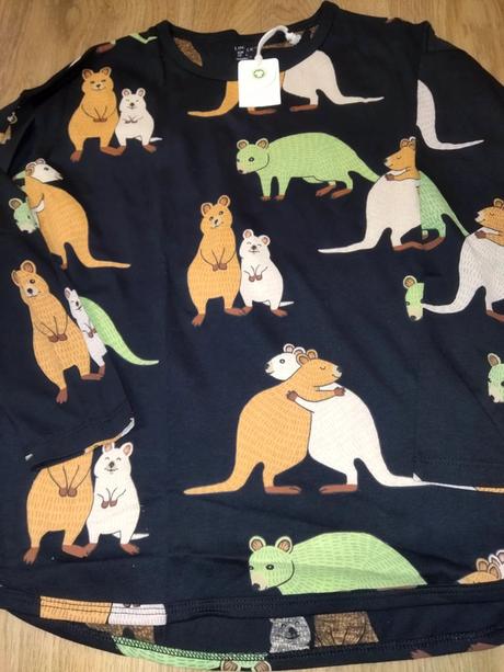 Černé tričko s myšky 122 lindex, lindex,122