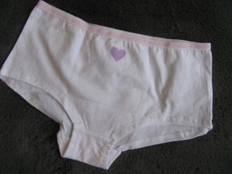 Bavlněné bílé dívčí kalhotky, george,146