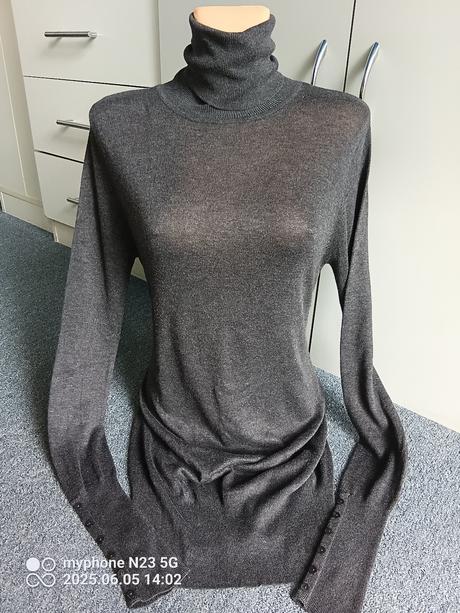 Šaty s rolákem zn."zara" vel."s", zara,s