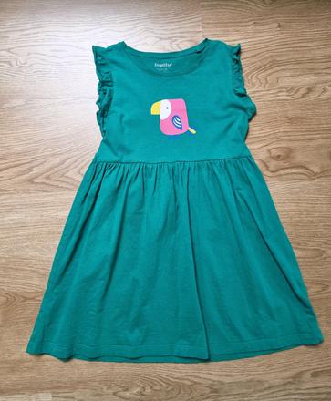 Bavlněné šaty s papouškem, lupilu,122