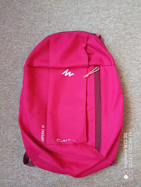 Batoh "decathlon-quechua" růžovo-šedá, 