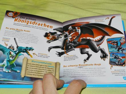 Playmobil drachenritter abendteuerbuch,