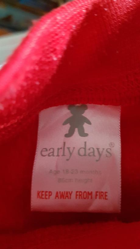 Dětská fleesová mikina značky early days, early days,86