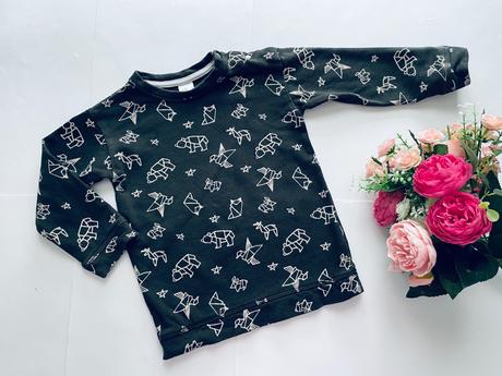 Mikina tmavě šedá - v.92, h&m,92