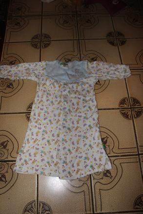 Dívčí noční košile králíčci, žirafky vel. 80 - 86, frog,80