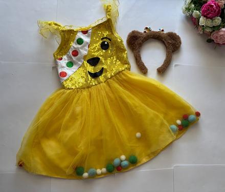 An7/ kostým šaty - v.5/6 let,