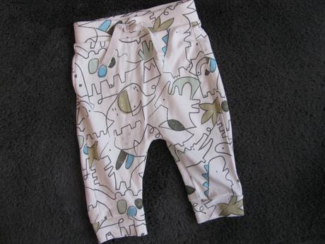 Kojenecké bavlněné kalhoty, tepláčky, george,62
