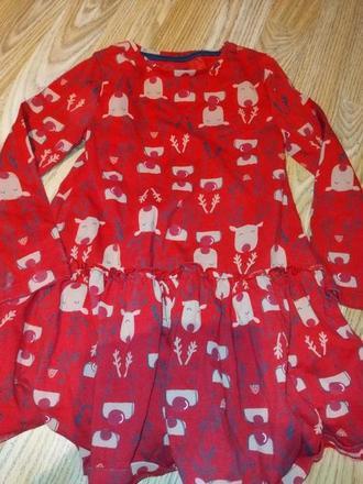 Vánoční šaty 104, 104