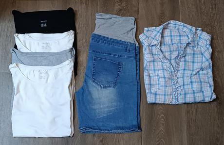 Letní těhotenské oblečení, vel. l (40/42), esmara,l