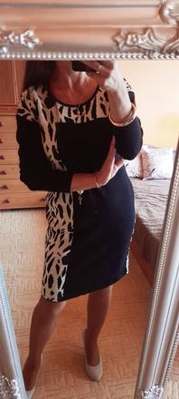 Bodyflirt úpletové šaty, 42