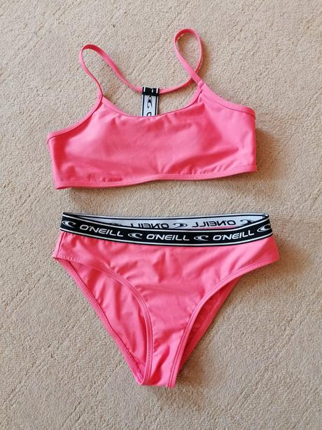 Oranžové dvojdílné plavky, o'neill,152