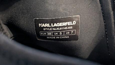 T492  podzimní boty karl lagerfeld vel. 38, karl lagerfeld,38