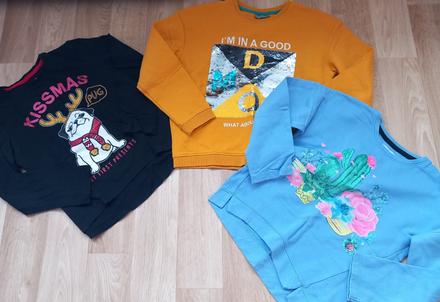 01 - mikiny a tričko vel. 122 - 128, 122