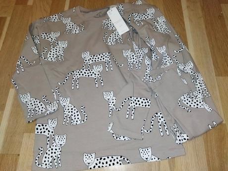 Komplet tričko + legíny s tygry, kočky, gepard 122, lindex,122