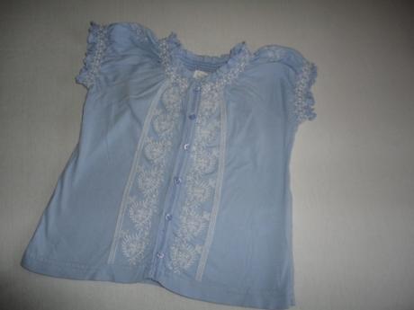 Hezké triko s výšivkou l.o.g.g. z h+m, vel. 80, h&m,80