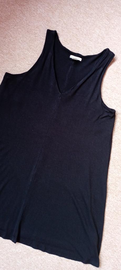 Černé šaty zn."h&m basic" vel."m", h&m,m