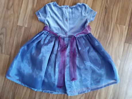 Sametové vánoční šaty, zn.george, vel.86/92, george,86