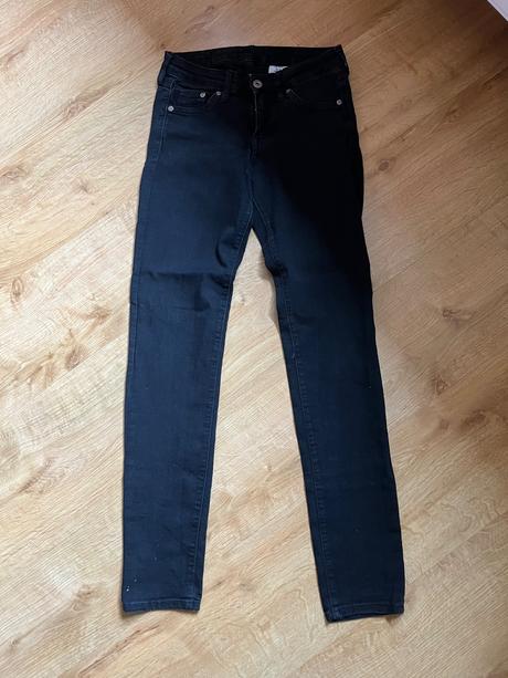 Rifle, džíny, skinny, vel 24/30, h&m,xs
