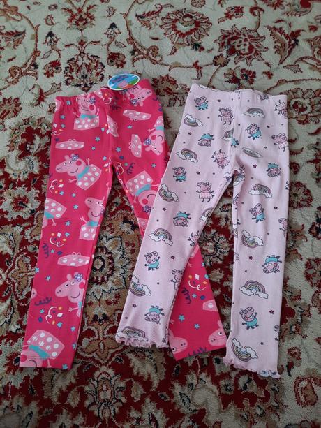 2x legíny peppa pig, prasátko peppa, sinsay,104