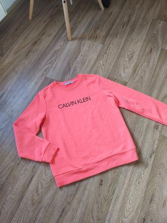Neonová mikina calvin klein 152-164, xs-s, calvin klein,152