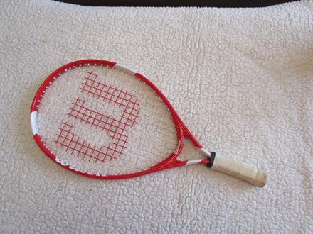 Dětská tenisová raketa wilson, pro děti 4-6 let, wilson