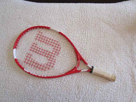 Dětská tenisová raketa wilson, pro děti 4-6 let, wilson