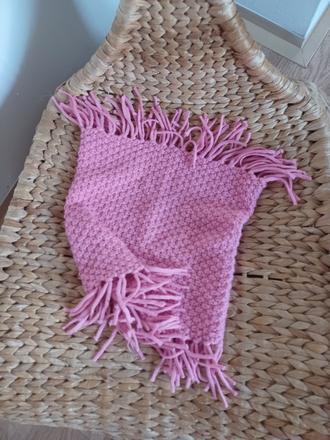 Pletený nákrčník kruhová šála h&m, h&m,128