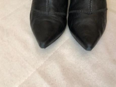 Cerne kozene polokozacky 37 tamaris, tamaris,37