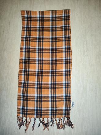 Šátek terranova oranžovo-černý, terranova