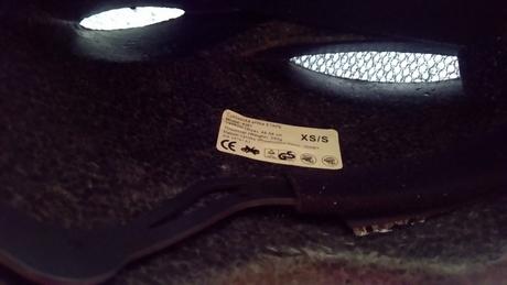 Dětská cyklohelma, xs