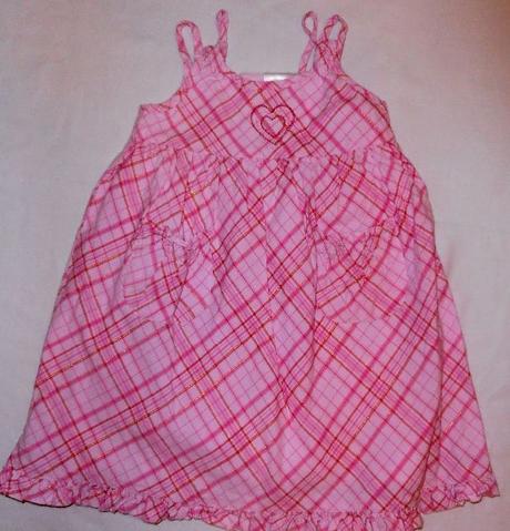 206.růžové šatičky se spodničkou 12-18měs., ladybird,80