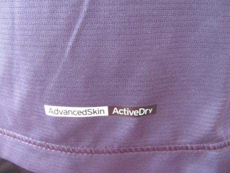 Funkční fialové elastické triko salomon, salomon,s